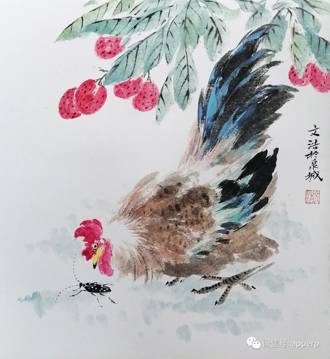 国画花鸟 <文浩案例>