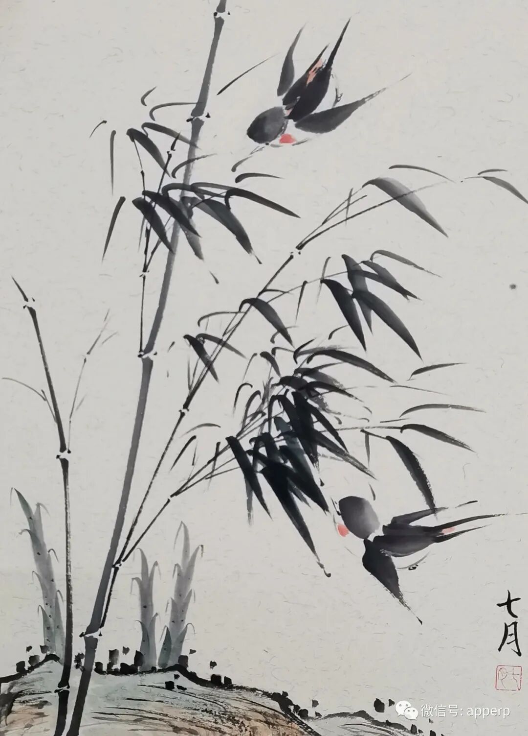 国画花鸟 <七月案例>