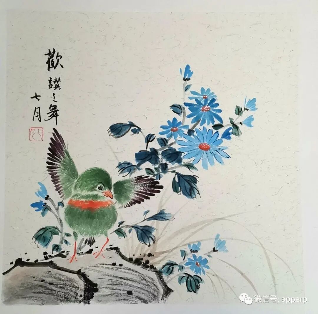 国画花鸟 <七月案例>