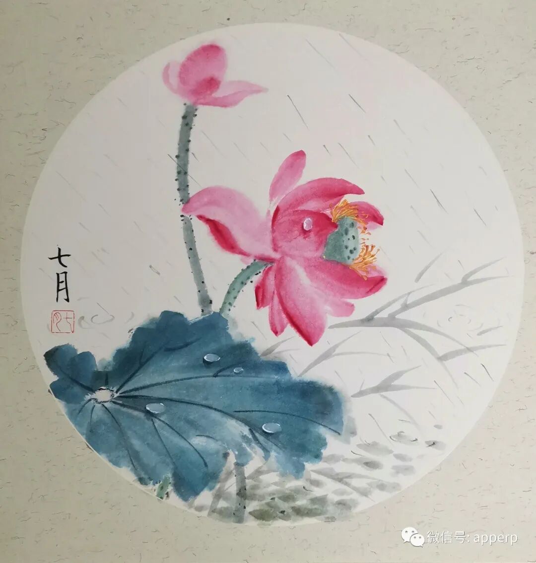国画花鸟 <七月案例>