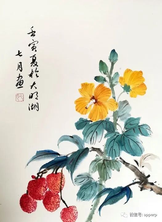 国画花鸟 <七月案例>