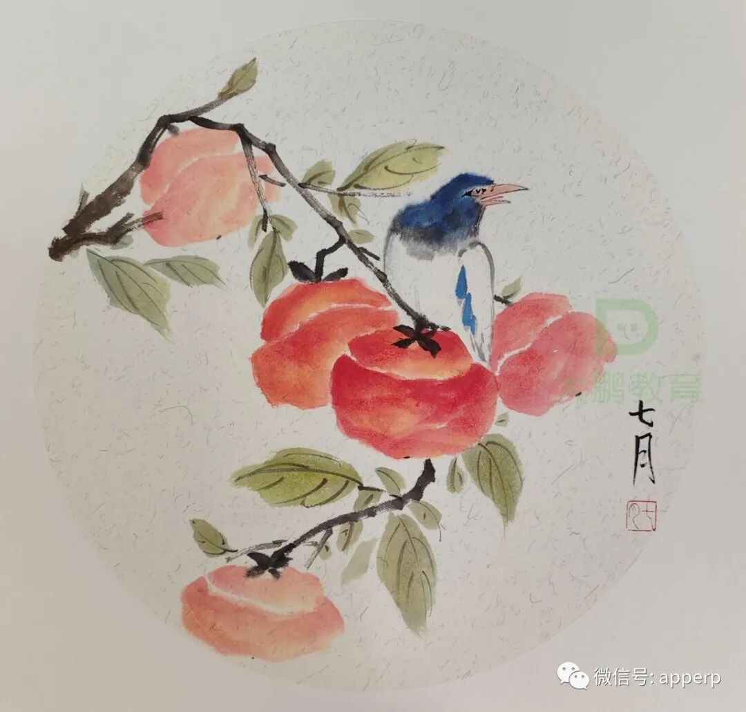 国画花鸟 <七月案例>
