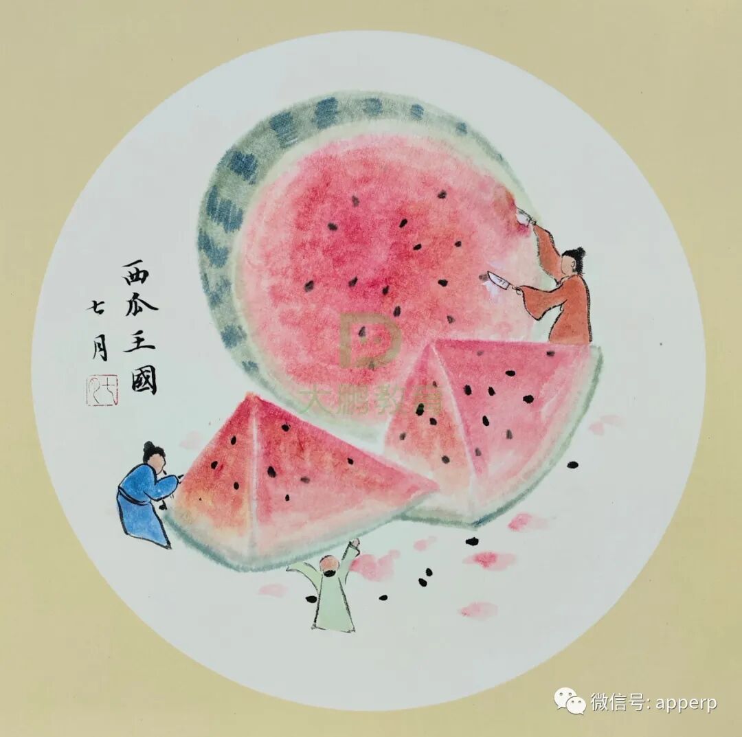 国画花鸟 <七月案例>