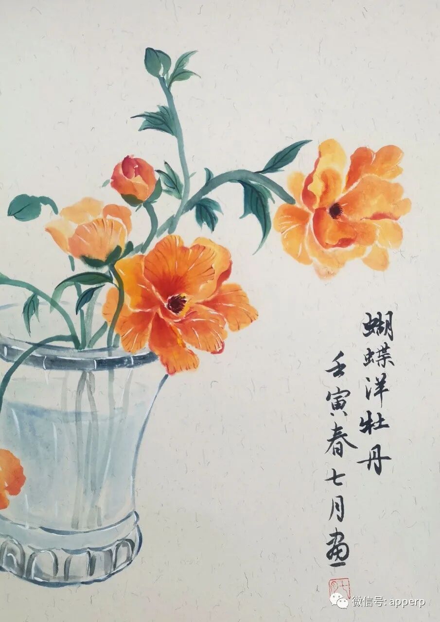 国画花鸟 <七月案例>
