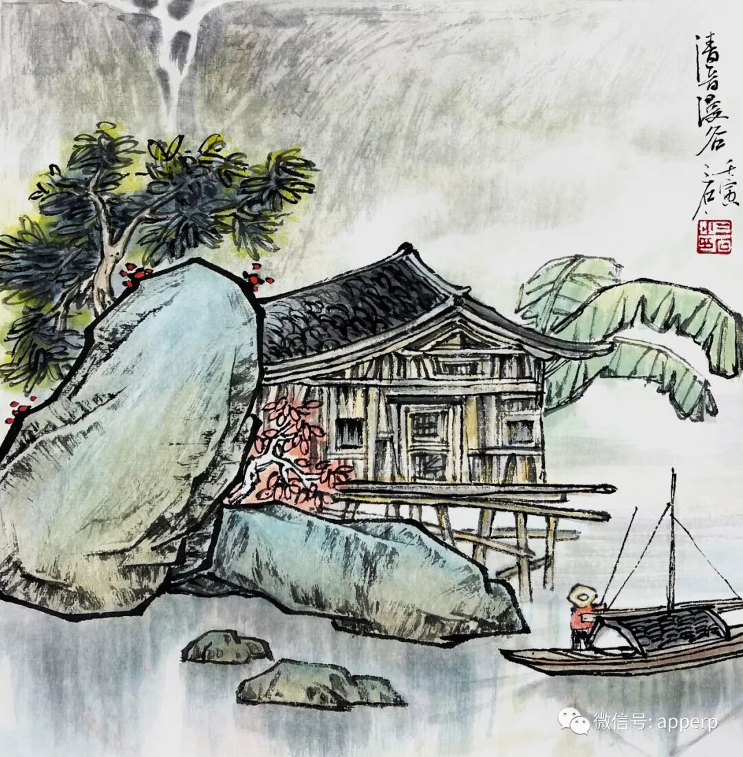 国画山水 <三石案例>