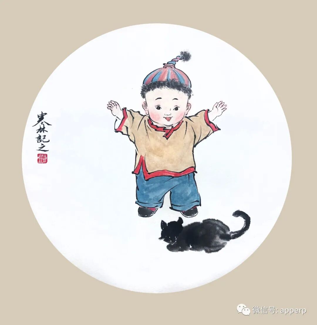 国画人物 <寒林案例>