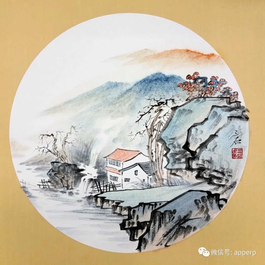 国画山水 <三石案例>