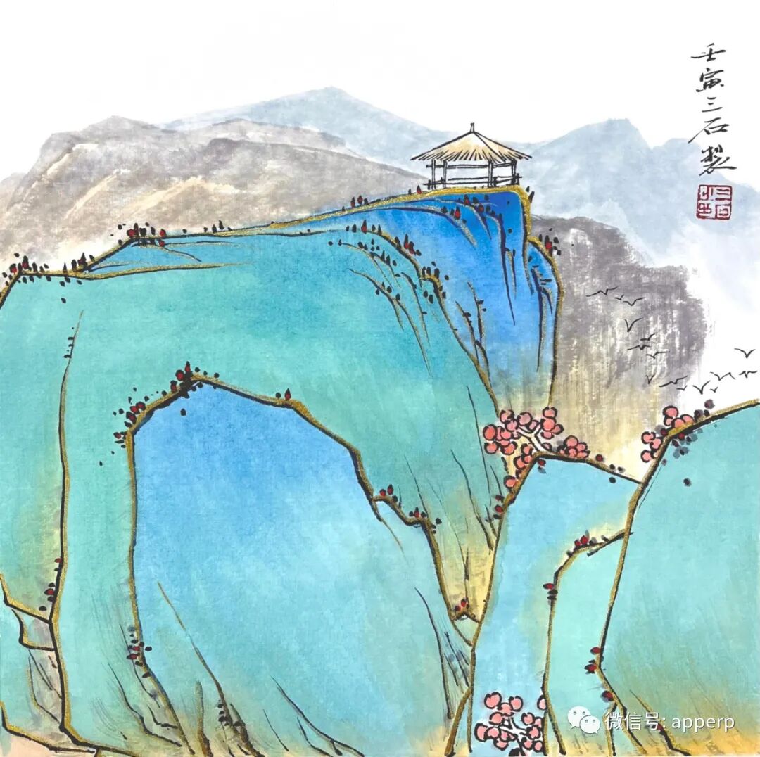 国画山水 <三石案例>