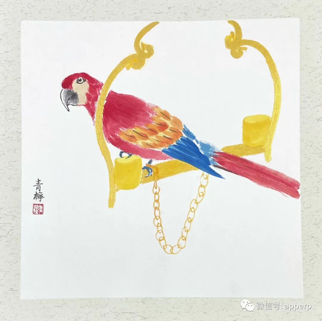 国画花鸟 <青柠案例>