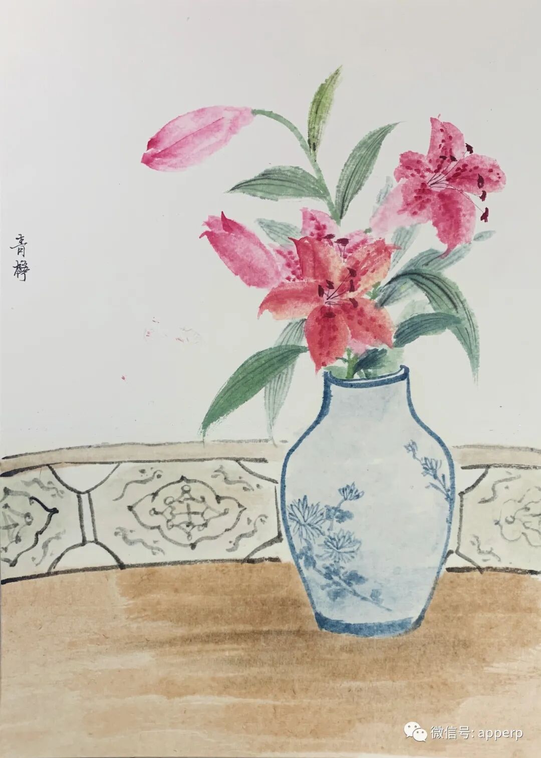 国画花鸟 <青柠案例>