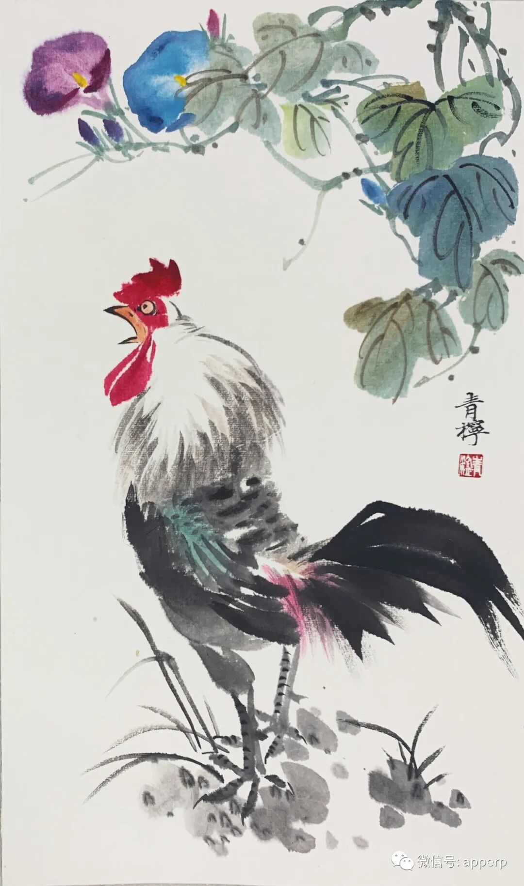 国画花鸟 <青柠案例>