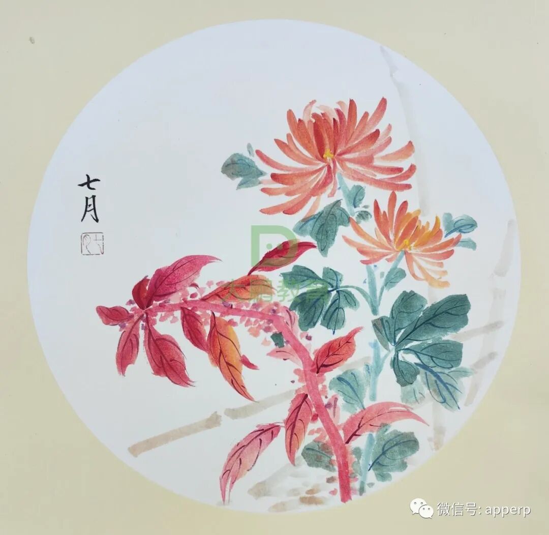 国画花鸟 <七月案例>