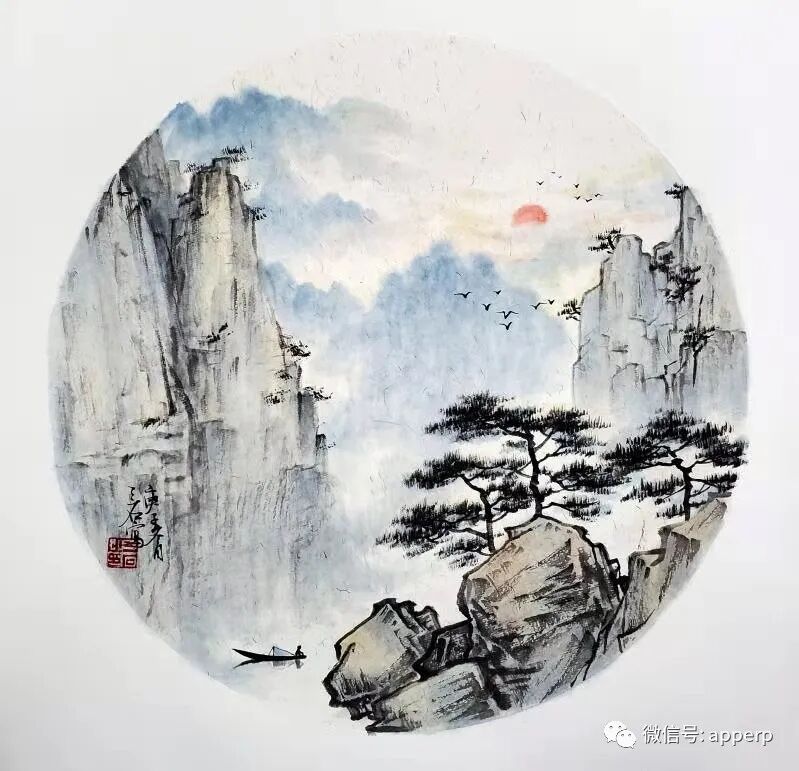 国画山水 <三石案例>