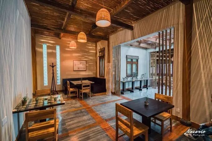 中国古代的文人雅士,爱以竹喻人,乌村组团酒店竹屋,就是选用日常生活