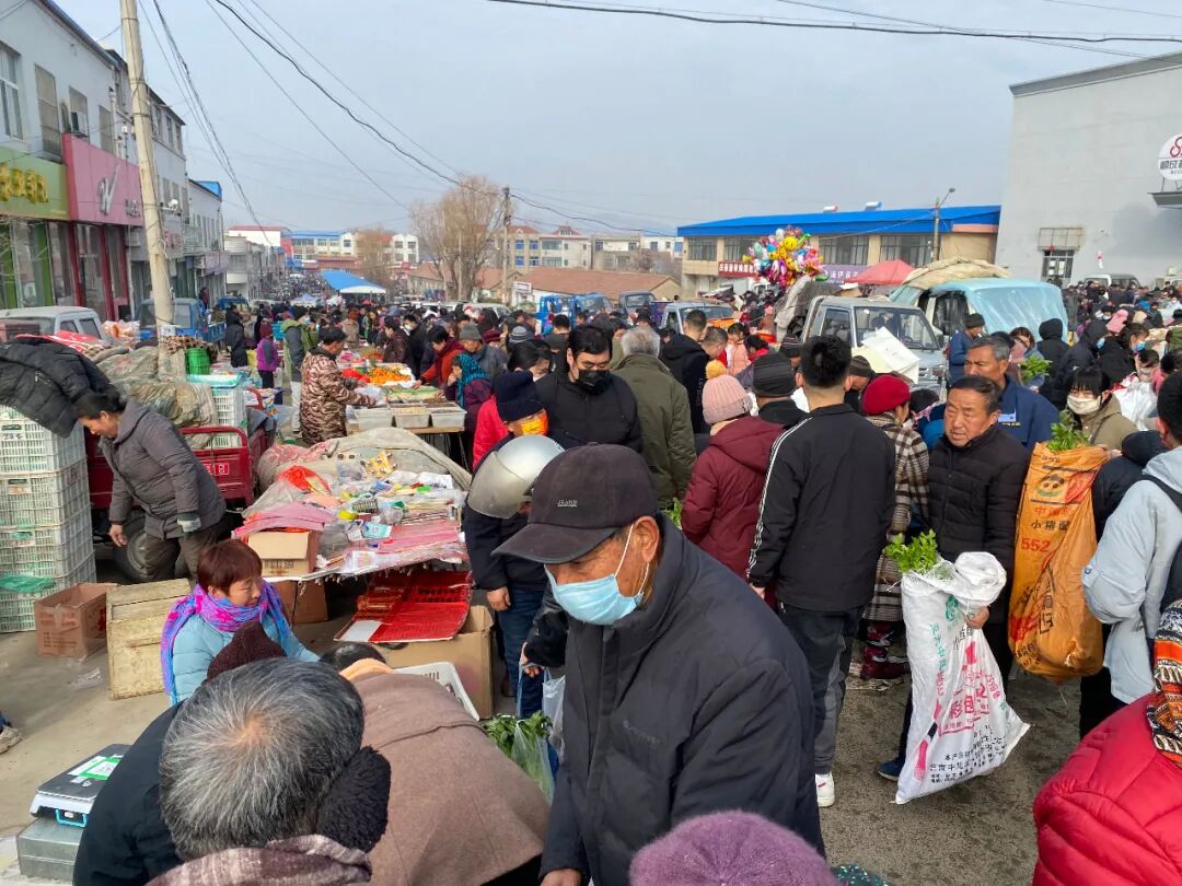 新春走基层熟悉的配方熟悉的味道莱芜苗山镇赶大集寻年味儿