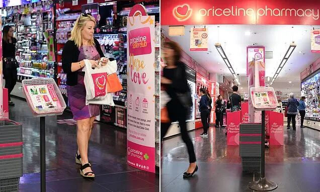 Priceline Pharmacy franchise group on the brink of collapse as more than  $400million is owed to creditors | Daily Mail Online