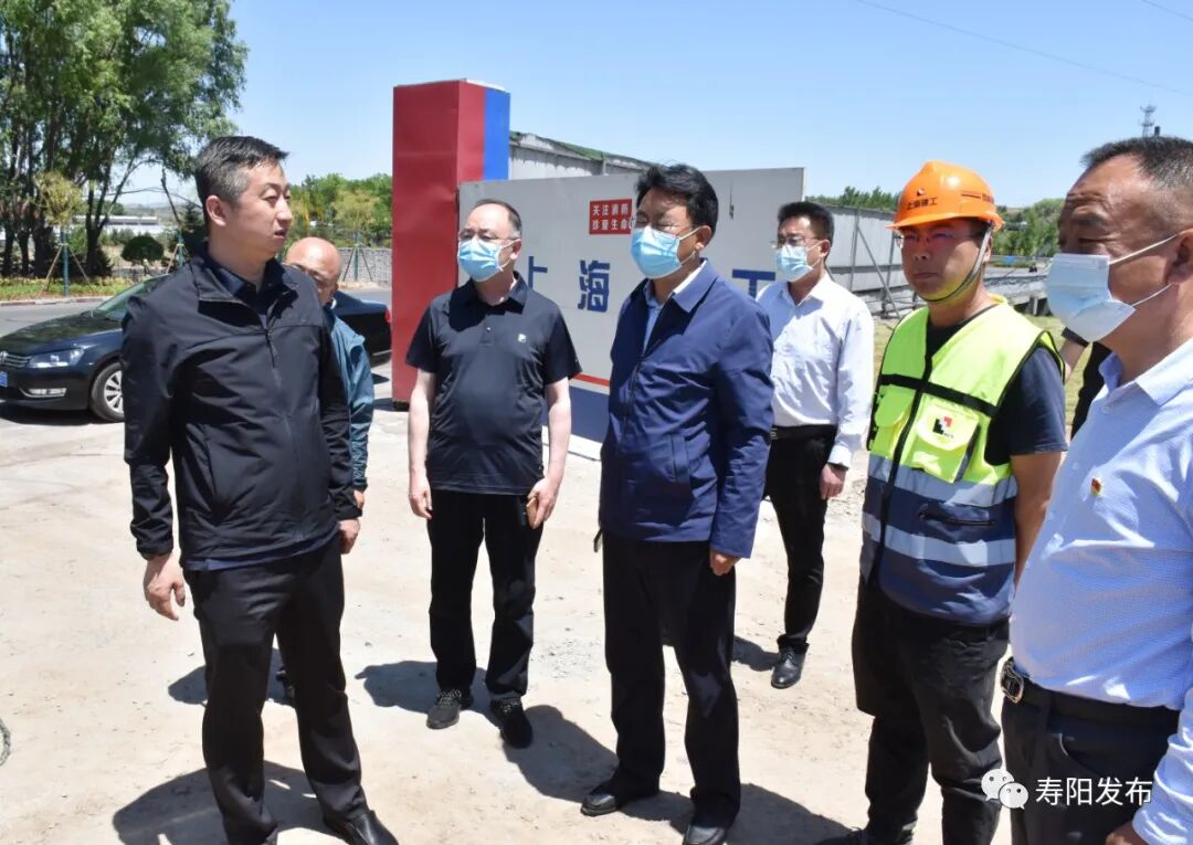 山西晋中 寿阳县委副书记,县长彭超调研石门河水环境提升工程