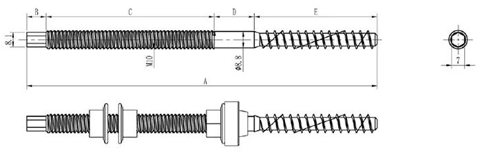 solar roof hook hanger
