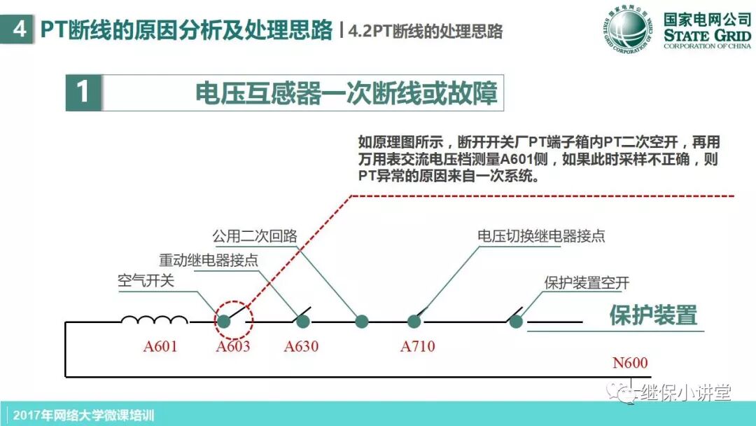 變電站PT二次回路原理及缺陷處理思路的圖25
