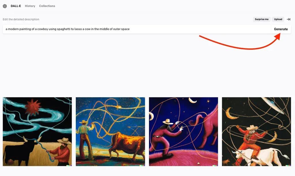 Dall-E 2使用指南：OpenAI颠覆想象的AI绘画、图像生成工具