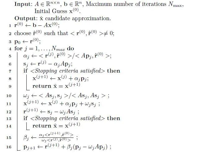 【数值算法】系数矩阵非对称时，线性方程组如何求解？-稳定双共轭梯度法(Bicgstab)求解线性方程组的图9