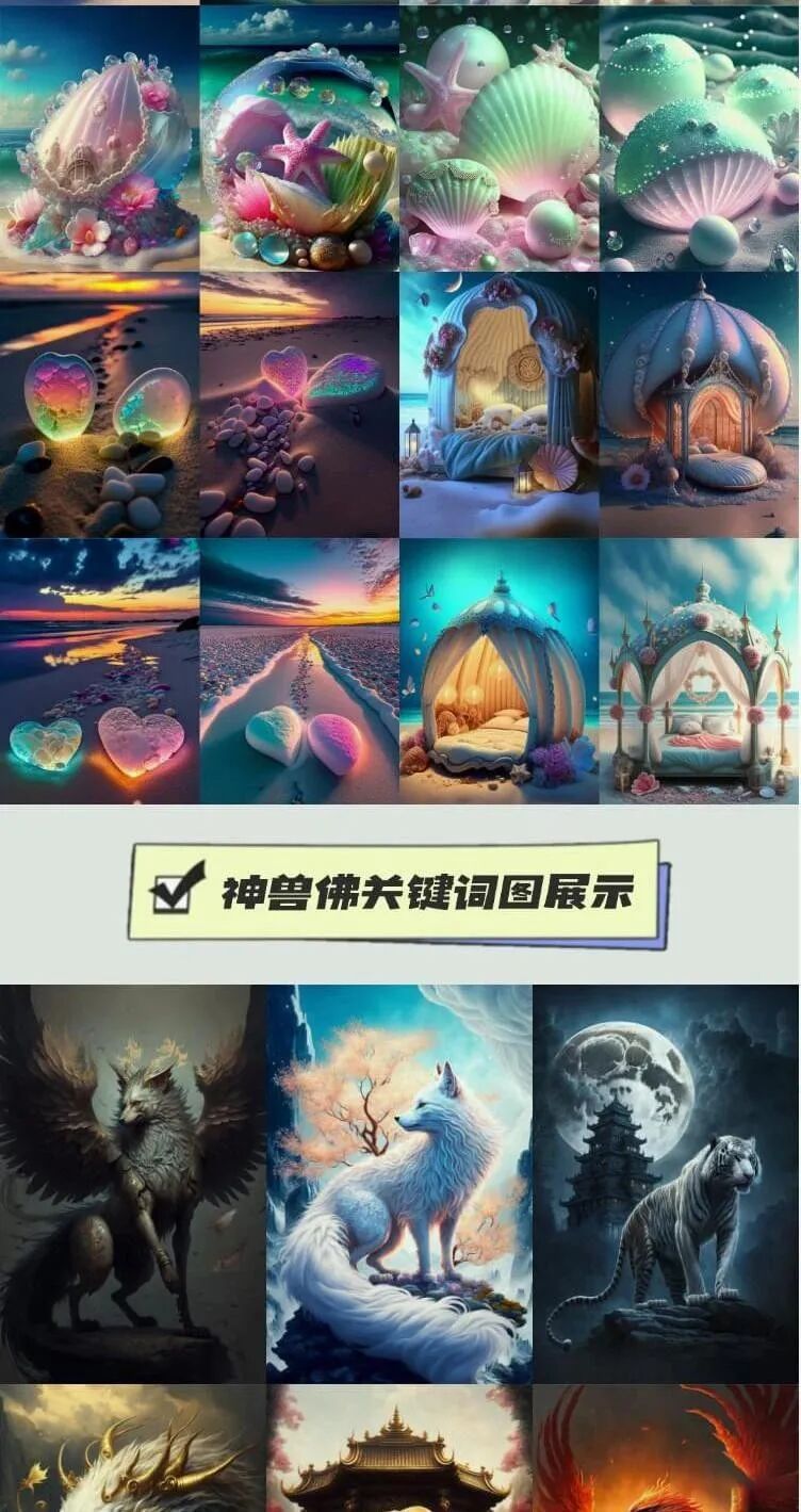 人工智能Midjourney视觉艺术创作0基础教程来了，附12000+组AI绘画关键词！