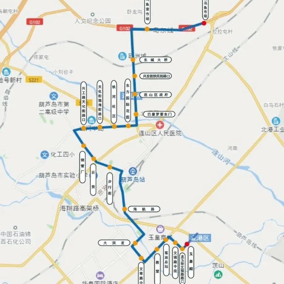 葫芦岛这条公交线路增加班次（图）