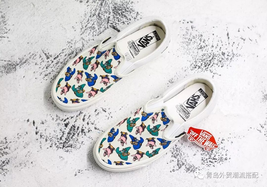 万斯 X Vans Og Classic Slip On Lxs 派大星 Vans此番带来了 海绵宝宝 主题动漫联名系列 青岛外贸潮流搭配 微信公众号文章阅读