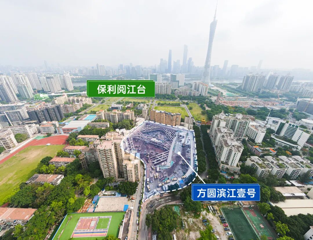 广州塔旁新盘【方圆·滨江壹号】93-132㎡三*四房，吹风价去到11万+？
