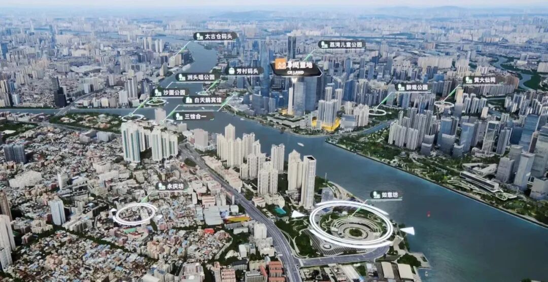 华润白鹅潭项目案名曝光，*级“悦府”*入广州！
