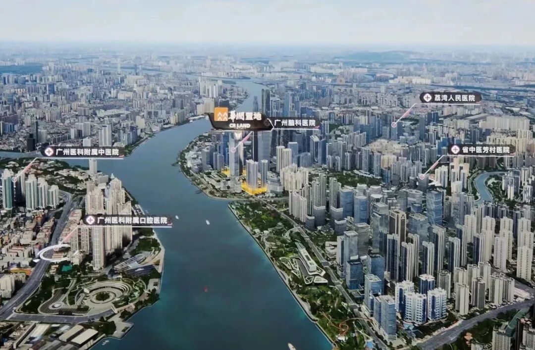 华润白鹅潭项目案名曝光，*级“悦府”*入广州！