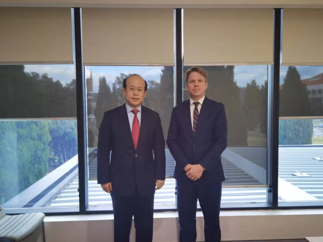 中国驻澳大使肖千会见澳洲工党书记Paul Erickson（图） - 1