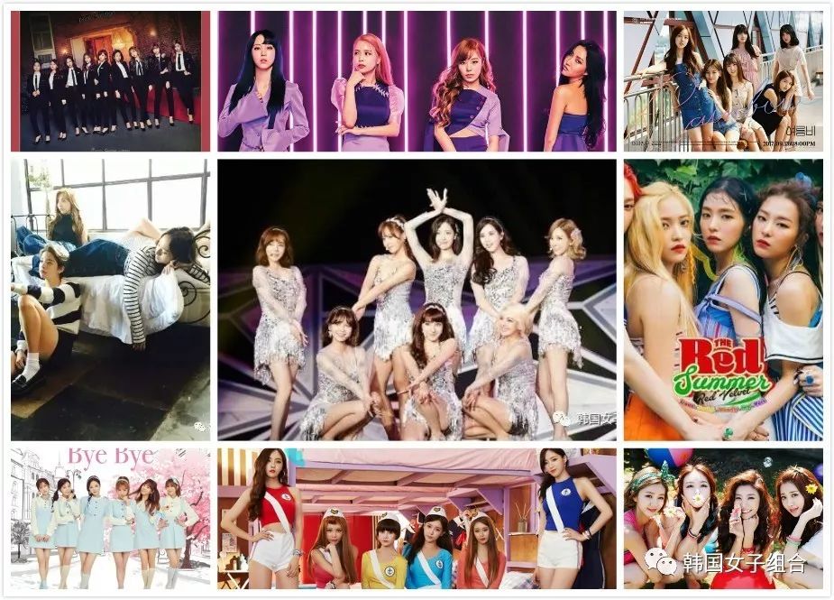 韩国女团排名 韩国女团实体专辑销量排行榜 截止日期2017年10月