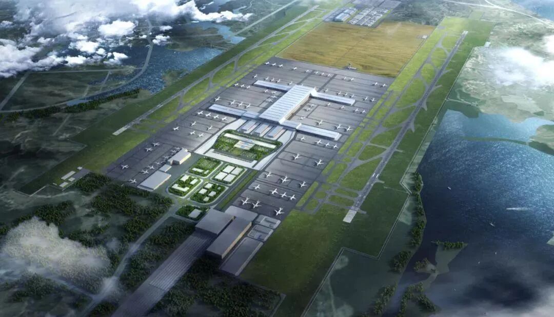 顺丰机场雏形已现