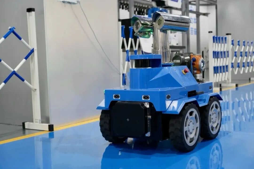 具身智能机器人中试平台测试产品。图源河套深圳园区