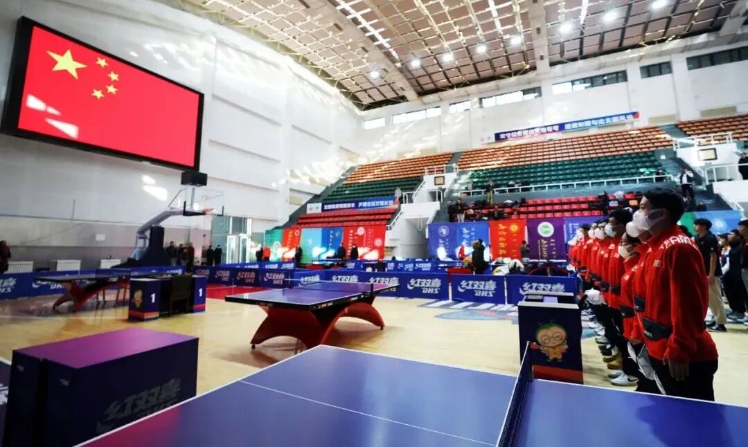 2021年内蒙古自治区学生乒乓球锦标赛在我校举行