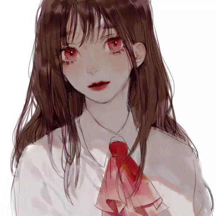 动漫女生头像|伸手只需一瞬间