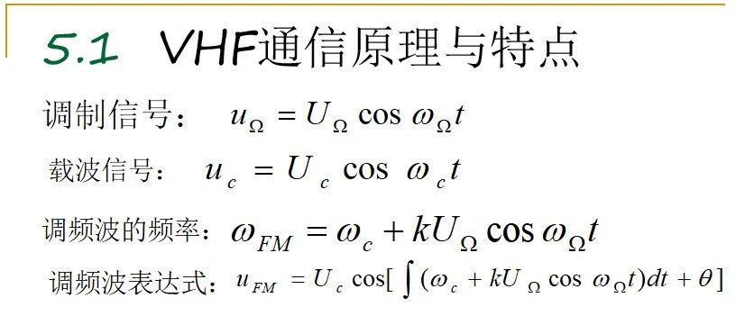 VHF通信技术介绍