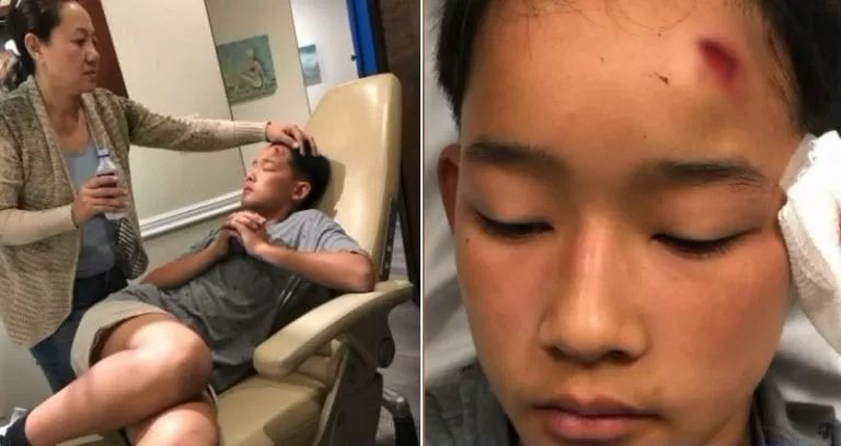 视频曝光!8大道街头数十名华裔学生霸凌!拳打脚踢 手持铁棍 高喊“别把人踩死了!”