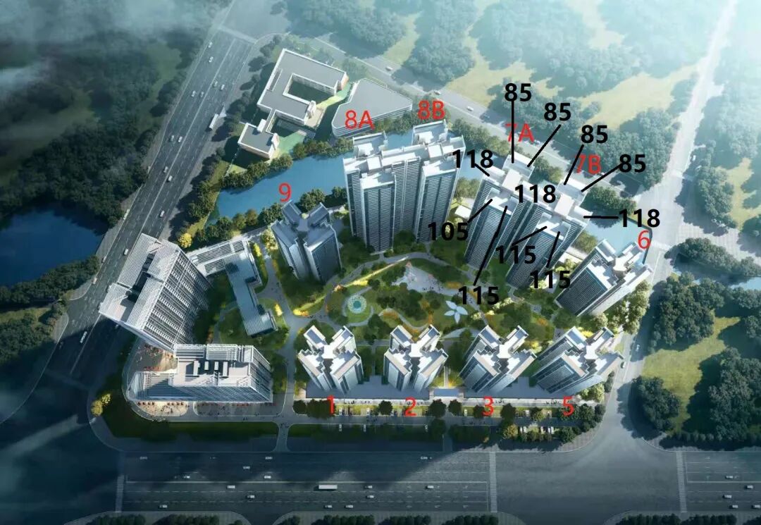 广州南沙【阳光城·丽景半岛】85-118㎡精装三四房！