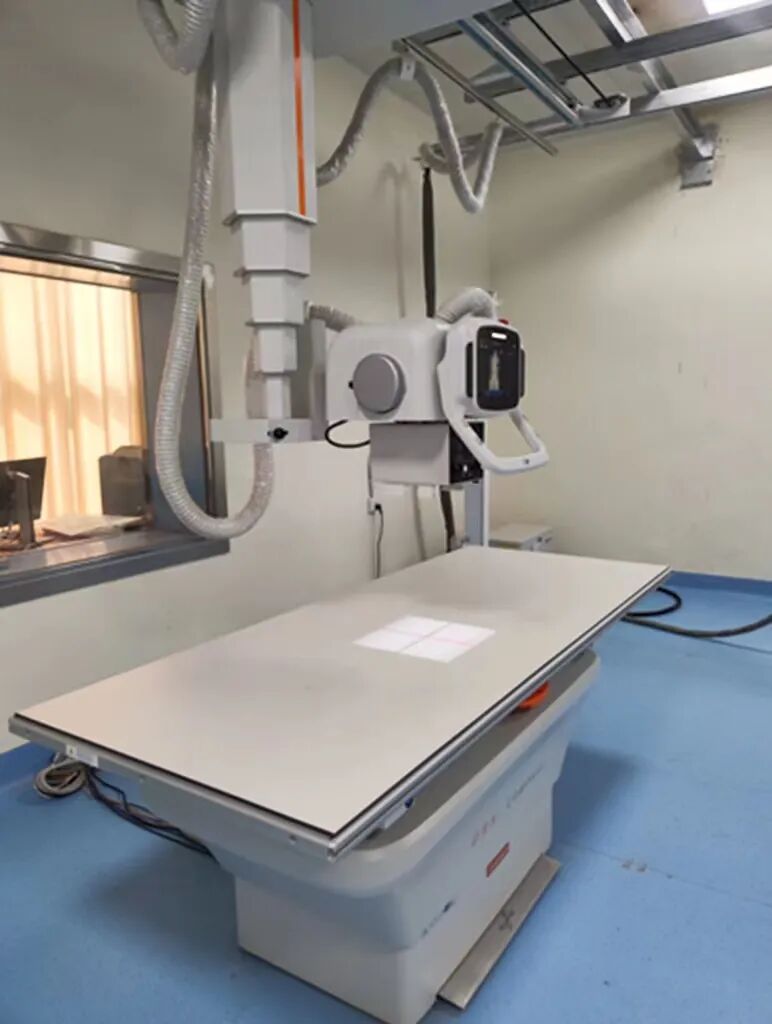 悬吊DR怎么安装放射科再添“利器”｜我院引进一台悬吊式无线双板电动DR拍片设备_https://www.jmylbn.com_新闻资讯_第4张