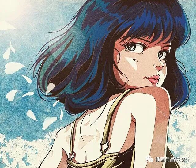 插画丨80年代复古漫画风插画 一起来感受一下跨越年代的流行 插画与品牌设计 微信公众号文章阅读 Wemp