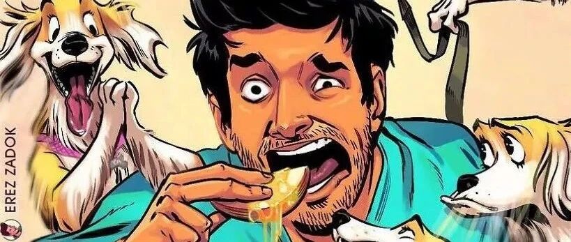 插画师养狗的24个扎心日常：自己选的狗，跪着也要好好养！