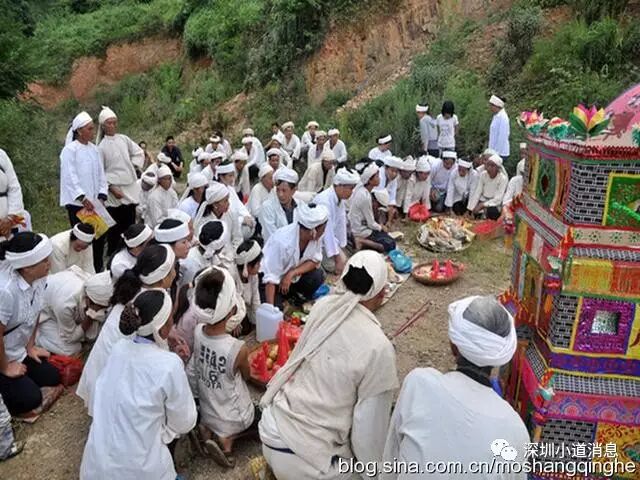 做七应备牲醴菜肴奠祭.