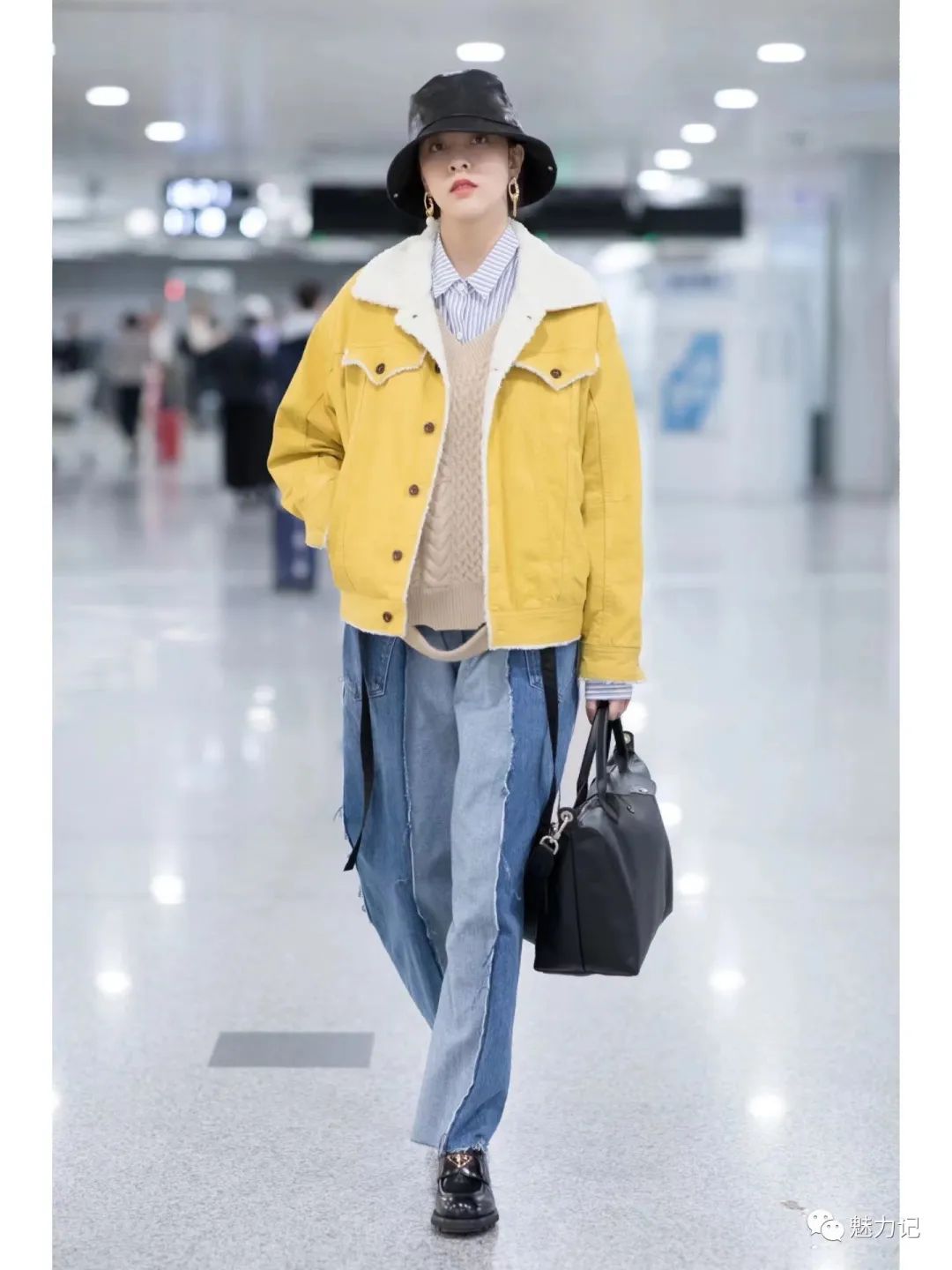 明星穿搭街拍_冬季明星街拍穿搭2018_街拍美女穿搭