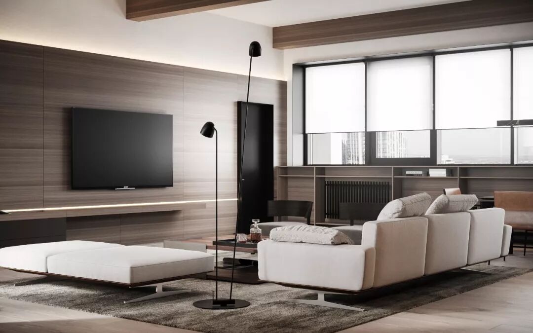 自然简约的两层公寓，一家四口的温馨日常！