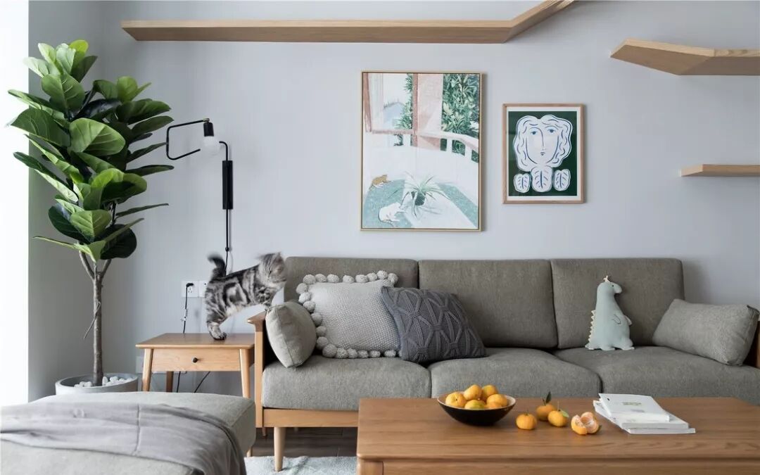 120平4室2厅，书房这样装，轻松拥有衣帽间+瑜伽室！