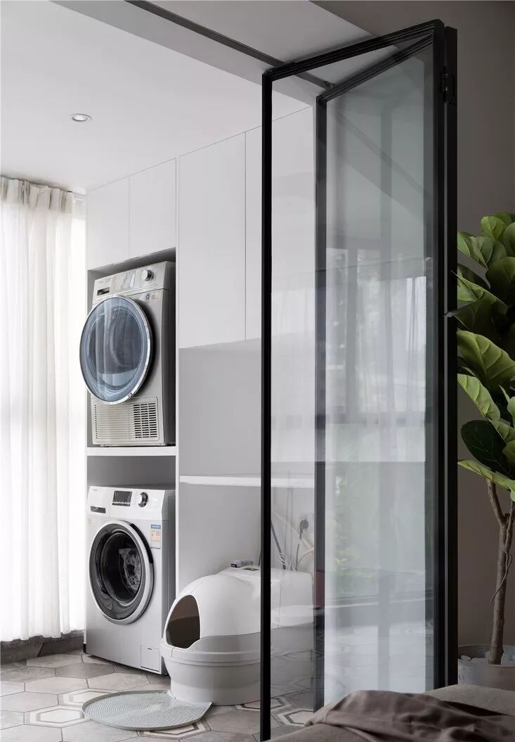 120平4室2厅，书房这样装，轻松拥有衣帽间+瑜伽室！