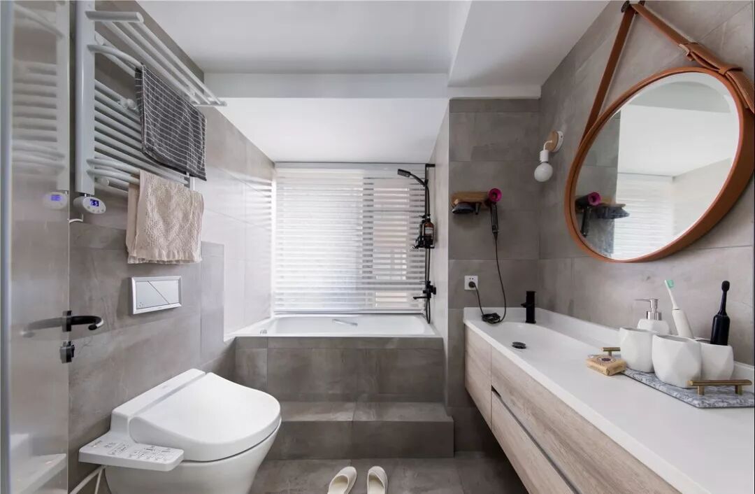 120平4室2厅，书房这样装，轻松拥有衣帽间+瑜伽室！