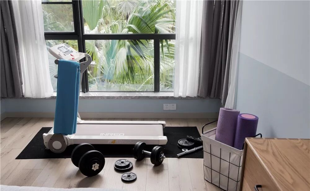 120平4室2厅，书房这样装，轻松拥有衣帽间+瑜伽室！